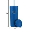 imageIRON FLASK Classic Tumbler 202 Lids Straw Flip Vacuum Insulated Stainless Steel Water Bottle Double Walled Drinking cup Thermos Travel Mug  Aura 32 OzCobalt