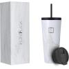 imageIRON FLASK Classic Tumbler 202 Lids Straw Flip Vacuum Insulated Stainless Steel Water Bottle Double Walled Drinking cup Thermos Travel Mug  Aura 32 OzCarrara Marble