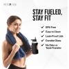 imageIRON FLASK Glass Sports Water Bottle  Straw Lid Airtight Leak Proof Vacuum Insulated Bosilicate Glass Silicone Sleeve Retains Temperature  Midnight Black 32 OzMidnight Black