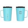 imageIRON FLASK Grip Coffee Mug 2012 Oz Leak Proof Vacuum Insulated Stainless Steel Bottle Double Walled Thermo Travel Hot Cold Water Metal Canteen  Arctic Glow