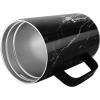imageIRON FLASK Grip Coffee Mug 2012 Oz Leak Proof Vacuum Insulated Stainless Steel Bottle Double Walled Thermo Travel Hot Cold Water Metal Canteen  Black Marquina