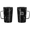imageIRON FLASK Grip Coffee Mug 2012 Oz Leak Proof Vacuum Insulated Stainless Steel Bottle Double Walled Thermo Travel Hot Cold Water Metal Canteen  Black Marquina