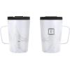 imageIRON FLASK Grip Coffee Mug 2012 Oz Leak Proof Vacuum Insulated Stainless Steel Bottle Double Walled Thermo Travel Hot Cold Water Metal Canteen  Carrara Marble