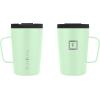 imageIRON FLASK Grip Coffee Mug 2012 Oz Leak Proof Vacuum Insulated Stainless Steel Bottle Double Walled Thermo Travel Hot Cold Water Metal Canteen  Mint