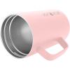 imageIRON FLASK Grip Coffee Mug 2012 Oz Leak Proof Vacuum Insulated Stainless Steel Bottle Double Walled Thermo Travel Hot Cold Water Metal Canteen  Rose