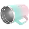 imageIRON FLASK Grip Novelty Coffee Mug  Leak Proof Vacuum Insulated Stainless Steel Bottle Double Walled Thermo Travel Hot Cold Water Metal Canteen  Rose Gold 12 Oz  Classic BottomBubble Gum