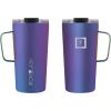 imageIRON FLASK Grip Novelty Coffee Mug  Leak Proof Vacuum Insulated Stainless Steel Bottle Double Walled Thermo Travel Hot Cold Water Metal Canteen  Rose Gold 12 Oz  Classic BottomAurora