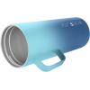 imageIRON FLASK Grip Novelty Coffee Mug  Leak Proof Vacuum Insulated Stainless Steel Bottle Double Walled Thermo Travel Hot Cold Water Metal Canteen  Rose Gold 12 Oz  Classic BottomBlue Waves