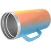 imageIRON FLASK Grip Novelty Coffee Mug  Leak Proof Vacuum Insulated Stainless Steel Bottle Double Walled Thermo Travel Hot Cold Water Metal Canteen  Rose Gold 12 Oz  Classic BottomRainbow