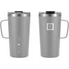 imageIRON FLASK Grip Novelty Coffee Mug  Leak Proof Vacuum Insulated Stainless Steel Bottle Double Walled Thermo Travel Hot Cold Water Metal Canteen  Rose Gold 12 Oz  Classic BottomGraphite