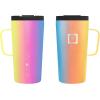 imageIRON FLASK Grip Novelty Coffee Mug  Leak Proof Vacuum Insulated Stainless Steel Bottle Double Walled Thermo Travel Hot Cold Water Metal Canteen  Rose Gold 12 Oz  Classic BottomRainbow
