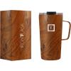 imageIRON FLASK Grip Novelty Coffee Mug  Leak Proof Vacuum Insulated Stainless Steel Bottle Double Walled Thermo Travel Hot Cold Water Metal Canteen  Rose Gold 12 Oz  Classic BottomTimber