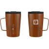 imageIRON FLASK Grip Novelty Coffee Mug  Leak Proof Vacuum Insulated Stainless Steel Bottle Double Walled Thermo Travel Hot Cold Water Metal Canteen  Rose Gold 12 Oz  Classic BottomTimber