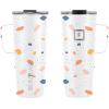 imageIRON FLASK Grip Novelty Coffee Mug  Leak Proof Vacuum Insulated Stainless Steel Bottle Double Walled Thermo Travel Hot Cold Water Metal Canteen  Rose Gold 12 Oz  Classic BottomTerrazzo