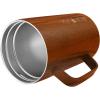 imageIRON FLASK Grip Novelty Coffee Mug  Leak Proof Vacuum Insulated Stainless Steel Bottle Double Walled Thermo Travel Hot Cold Water Metal Canteen  Rose Gold 12 Oz  Classic BottomTimber