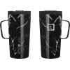 imageIRON FLASK Grip Novelty Coffee Mug  Leak Proof Vacuum Insulated Stainless Steel Bottle Double Walled Thermo Travel Hot Cold Water Metal Canteen  Rose Gold 12 Oz  Classic BottomBlack Marquina