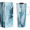 imageIRON FLASK Grip Novelty Coffee Mug  Leak Proof Vacuum Insulated Stainless Steel Bottle Double Walled Thermo Travel Hot Cold Water Metal Canteen  Rose Gold 12 Oz  Classic BottomOcean