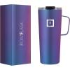 imageIRON FLASK Grip Novelty Coffee Mug  Leak Proof Vacuum Insulated Stainless Steel Bottle Double Walled Thermo Travel Hot Cold Water Metal Canteen  Rose Gold 12 Oz  Classic BottomAurora
