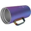 imageIRON FLASK Grip Novelty Coffee Mug  Leak Proof Vacuum Insulated Stainless Steel Bottle Double Walled Thermo Travel Hot Cold Water Metal Canteen  Rose Gold 12 Oz  Classic BottomAurora