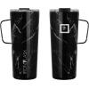 imageIRON FLASK Grip Novelty Coffee Mug  Leak Proof Vacuum Insulated Stainless Steel Bottle Double Walled Thermo Travel Hot Cold Water Metal Canteen  Rose Gold 12 Oz  Classic BottomBlack Marquina