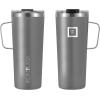 imageIRON FLASK Grip Novelty Coffee Mug  Leak Proof Vacuum Insulated Stainless Steel Bottle Double Walled Thermo Travel Hot Cold Water Metal Canteen  Rose Gold 12 Oz  Classic BottomGraphite