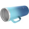 imageIRON FLASK Grip Novelty Coffee Mug  Leak Proof Vacuum Insulated Stainless Steel Bottle Double Walled Thermo Travel Hot Cold Water Metal Canteen  Rose Gold 12 Oz  Classic BottomBlue Waves