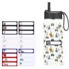 imageIRON FLASK Kids Water Bottle  Straw Lid 20 Name Stickers Vacuum Insulated Stainless Steel Double Walled Tumbler Travel Cup Thermos Mug  Rainbow Hearts 10 OzPuppy Land