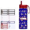 imageIRON FLASK Kids Water Bottle  Straw Lid 20 Name Stickers Vacuum Insulated Stainless Steel Double Walled Tumbler Travel Cup Thermos Mug  Rainbow Hearts 10 OzConstruction Zone