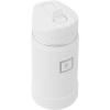 imageIRON FLASK Kids Water Bottle  Straw Lid 20 Name Stickers Vacuum Insulated Stainless Steel Double Walled Tumbler Travel Cup Thermos Mug  Rainbow Hearts 10 OzWinter White