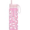 imageIRON FLASK Kids Water Bottle  Straw Lid 20 Name Stickers Vacuum Insulated Stainless Steel Double Walled Tumbler Travel Cup Thermos Mug  Rainbow Hearts 10 OzStardust Unicorns