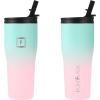 imageIRON FLASK Rover Tumbler 202 Lids Vacuum Insulated Stainless Steel Bottle Double Walled Drinking Cup  Thermos Travel Mug  Midnight Black 20 OzBubble Gum
