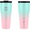 imageIRON FLASK Rover Tumbler 202 Lids Vacuum Insulated Stainless Steel Bottle Double Walled Drinking Cup  Thermos Travel Mug  Midnight Black 20 OzBubble Gum