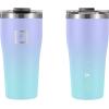 imageIRON FLASK Rover Tumbler 202 Lids Vacuum Insulated Stainless Steel Bottle Double Walled Drinking Cup  Thermos Travel Mug  Midnight Black 20 OzCotton Candy