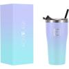 imageIRON FLASK Rover Tumbler 202 Lids Vacuum Insulated Stainless Steel Bottle Double Walled Drinking Cup  Thermos Travel Mug  Midnight Black 20 OzCotton Candy