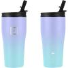 imageIRON FLASK Rover Tumbler 202 Lids Vacuum Insulated Stainless Steel Bottle Double Walled Drinking Cup  Thermos Travel Mug  Midnight Black 20 OzCotton Candy