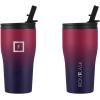 imageIRON FLASK Rover Tumbler 202 Lids Vacuum Insulated Stainless Steel Bottle Double Walled Drinking Cup  Thermos Travel Mug  Midnight Black 20 OzDark Rainbow