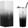 imageIRON FLASK Rover Tumbler 202 Lids Vacuum Insulated Stainless Steel Bottle Double Walled Drinking Cup  Thermos Travel Mug  Midnight Black 20 OzDay  Night