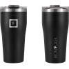 imageIRON FLASK Rover Tumbler 202 Lids Vacuum Insulated Stainless Steel Bottle Double Walled Drinking Cup  Thermos Travel Mug  Midnight Black 20 OzMidnight Black