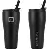 imageIRON FLASK Rover Tumbler 202 Lids Vacuum Insulated Stainless Steel Bottle Double Walled Drinking Cup  Thermos Travel Mug  Midnight Black 20 OzMidnight Black