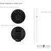 imageIRON FLASK Rover Tumbler 202 Lids Vacuum Insulated Stainless Steel Bottle Double Walled Drinking Cup  Thermos Travel Mug  Midnight Black 20 OzMint