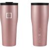 imageIRON FLASK Rover Tumbler 202 Lids Vacuum Insulated Stainless Steel Bottle Double Walled Drinking Cup  Thermos Travel Mug  Midnight Black 20 OzRose Gold