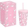 imageIRON FLASK 12oz Kids Tumblers with Lids ampamp Straws Cup Double Walled Vacuum Insulated Stainless Steel Cups for Hot ampamp Cold Drinks  NonSlip Splash ampamp Spill Proof  Magic MermaidsStardust Unicorns