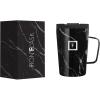 imageIRON FLASK Grip Coffee Mug 2012 Oz Leak Proof Vacuum Insulated Stainless Steel Bottle Double Walled Thermo Travel Hot Cold Water Metal Canteen  Black Marquina