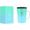 imageIRON FLASK Grip Coffee Mug 2012 Oz Premium Stainless Steel BPAFree DoubleWalled Vacuum Insulated LeakProof Flip Lid Perfect for Hot ampamp Cold Beverages