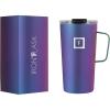 imageIRON FLASK Grip Novelty Coffee Mug  Leak Proof Vacuum Insulated Stainless Steel Bottle Double Walled Thermo Travel Hot Cold Water Metal Canteen  Rose Gold 12 Oz  Classic BottomAurora