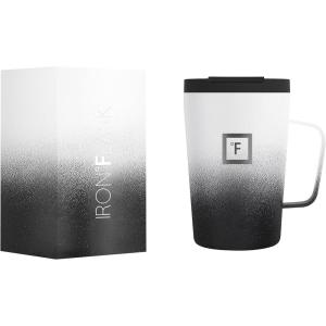 imageIRON FLASK Grip Coffee Mug 2012 Oz Leak Proof Vacuum Insulated Stainless Steel Bottle Double Walled Thermo Travel Hot Cold Water Metal Canteen  Day ampamp Night
