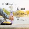 imageIRON FLASK Camping ampamp Hiking Hydration Canteens  3 Lids Narrow Spout Lid Leak Proof Vacuum Insulated Stainless Steel  Hot ampamp Cold Double Walled Sports Water Bottle  Day ampamp Night 64 OzLavender