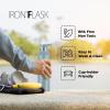 imageIRON FLASK Camping ampamp Hiking Hydration Canteens  3 Lids Narrow Spout Lid Leak Proof Vacuum Insulated Stainless Steel  Hot ampamp Cold Double Walled Sports Water Bottle  Day ampamp Night 64 OzElemental Gray