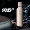 imageIRON FLASK Camping ampamp Hiking Hydration Canteens  3 Lids Narrow Spout Lid Leak Proof Vacuum Insulated Stainless Steel  Hot ampamp Cold Double Walled Sports Water Bottle  Day ampamp Night 64 OzSand