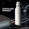 imageIRON FLASK Camping ampamp Hiking Hydration Canteens  3 Lids Narrow Spout Lid Leak Proof Vacuum Insulated Stainless Steel  Hot ampamp Cold Double Walled Sports Water Bottle  Day ampamp Night 64 OzCashmere Cream